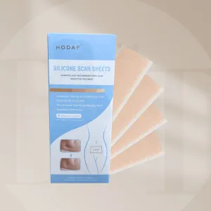 4 Pack Silicone Scar Sheets | Silicone Post-surgical Bandage