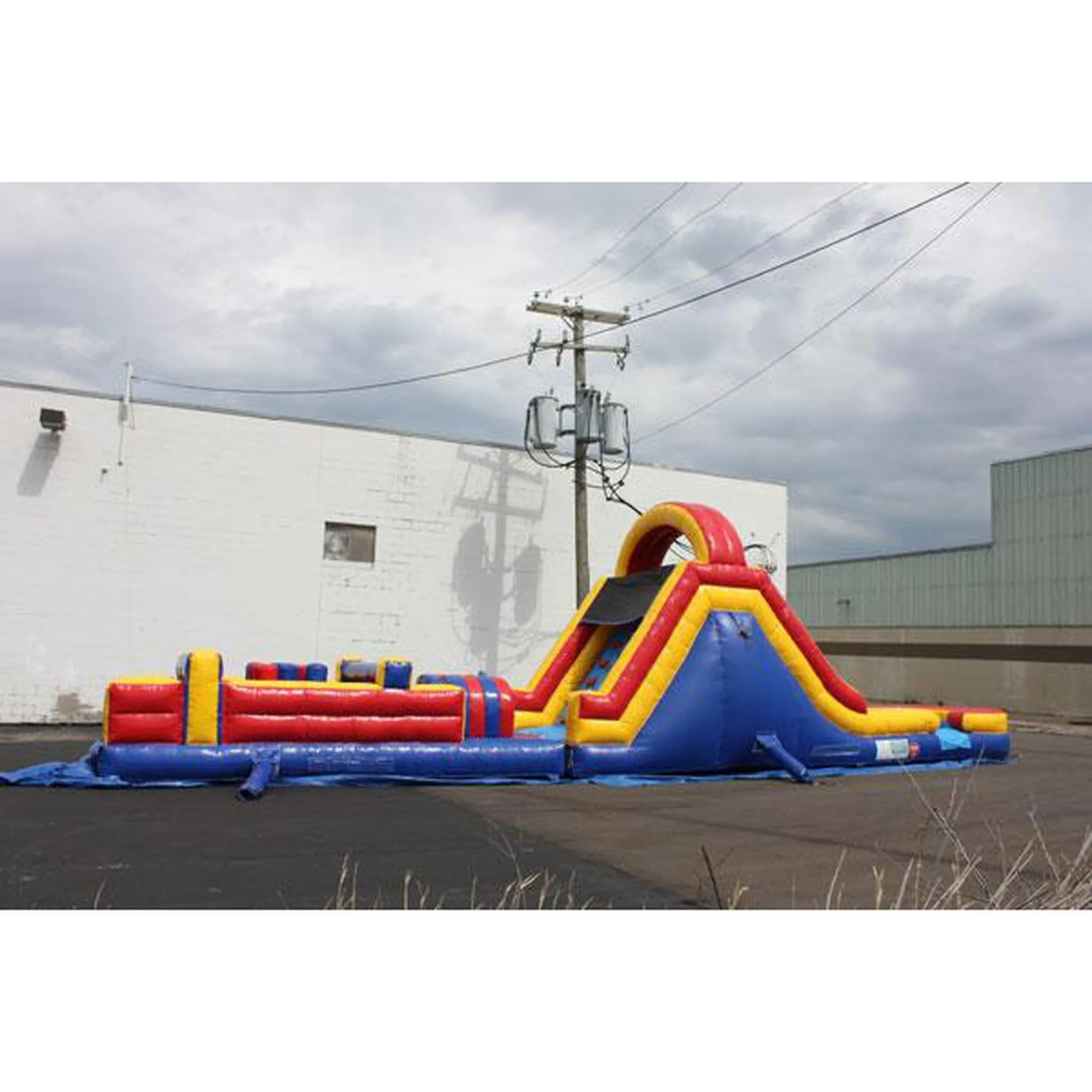 45' Red Wet & Dry Obstacle
