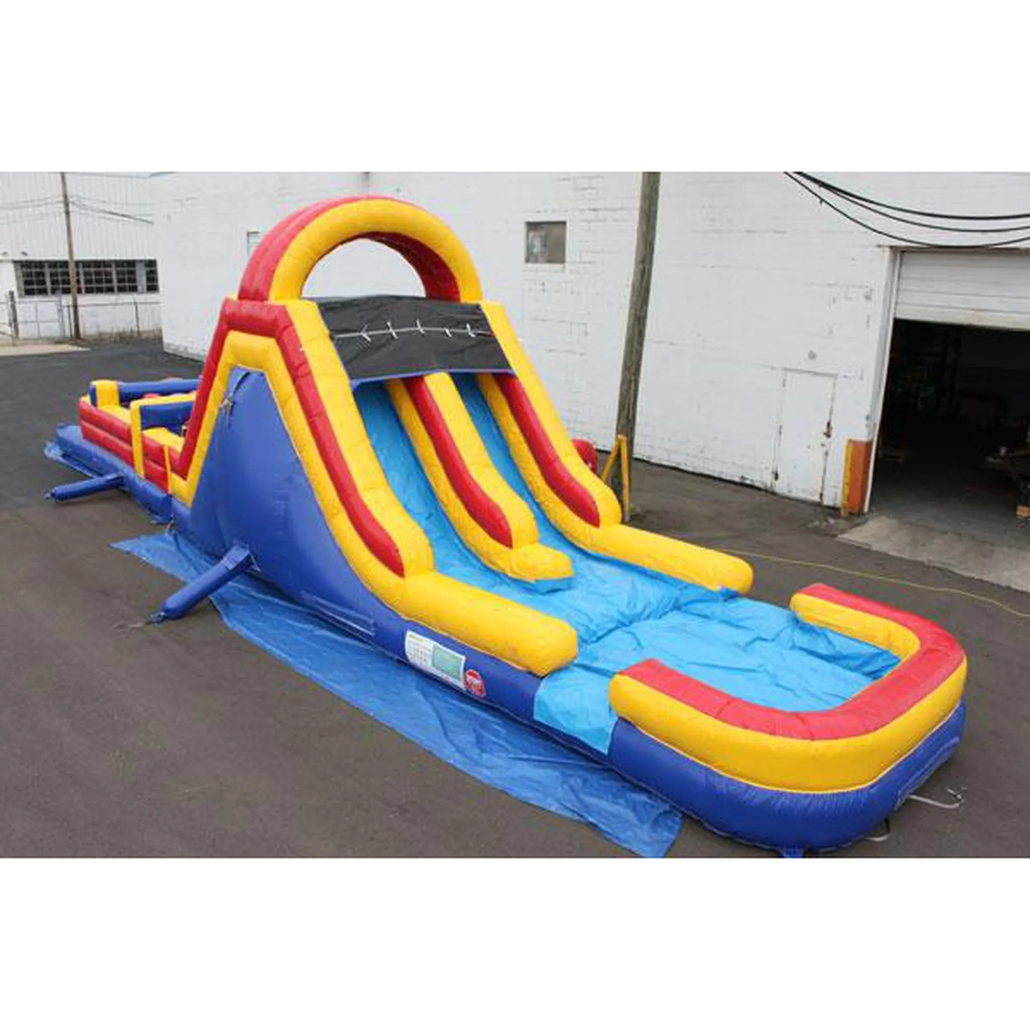 45' Red Wet & Dry Obstacle
