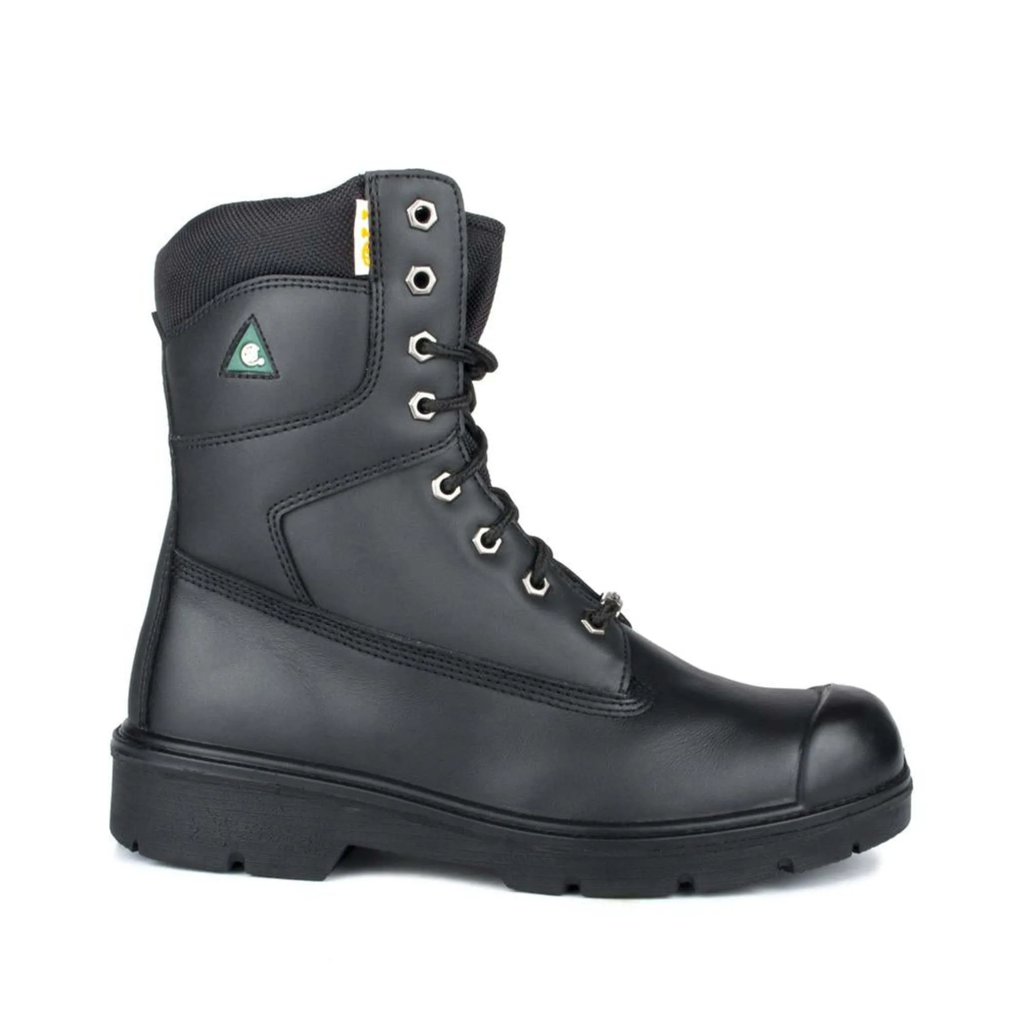 Acton Men's 8" Prolite Leather Safety Work Boots - Steel Toe, Breathable Mesh Lining, Puncture-Resistant, Flexible & Lightweight | Sizes 7-17