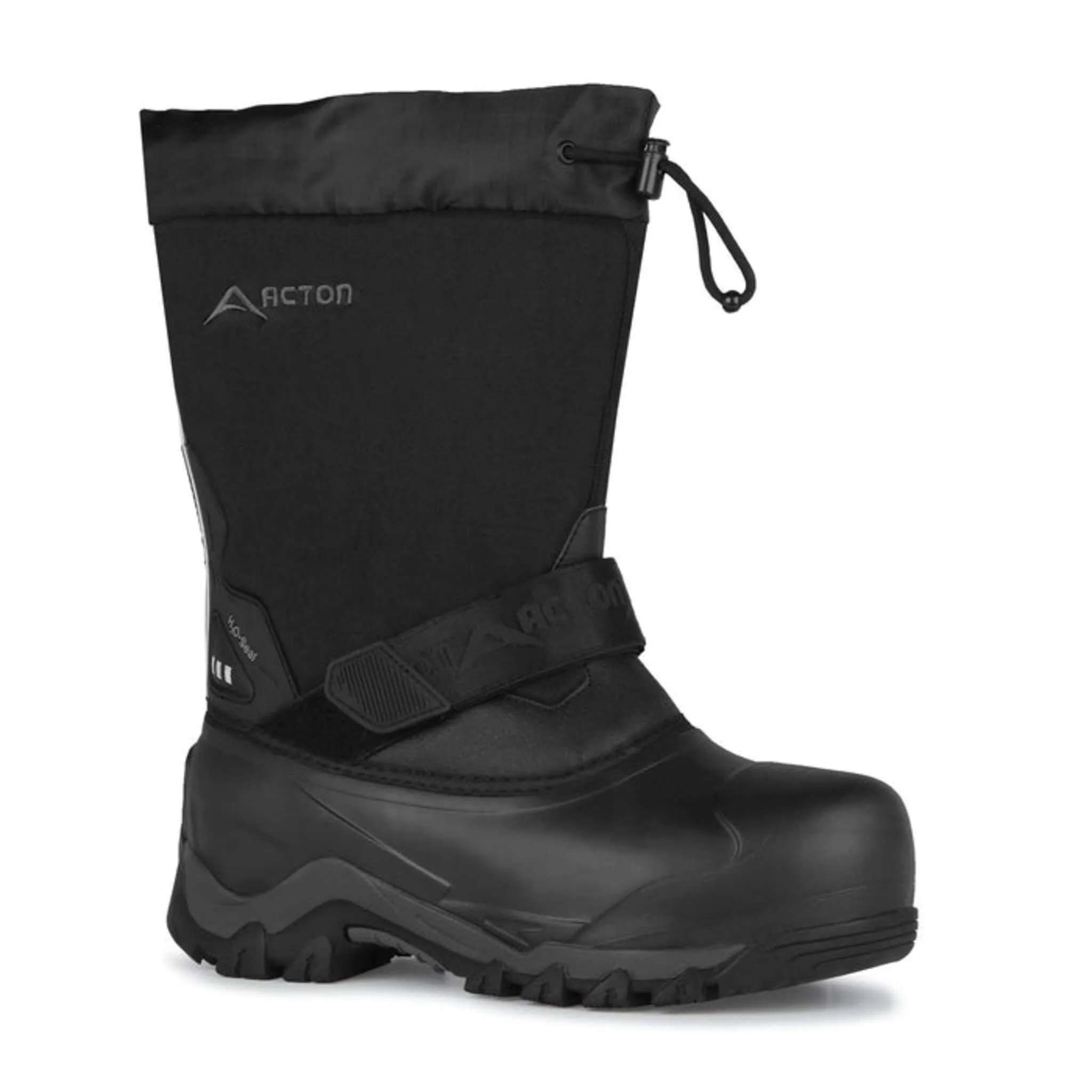 Acton Men's Winter Work Boots Norway 2.0 Waterproof with Natural Rubber Slip Resistant Outsole and Snow Collar | Sizes 7 - 14