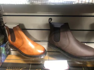 Adults Leather Dealer \Chelsea Boots