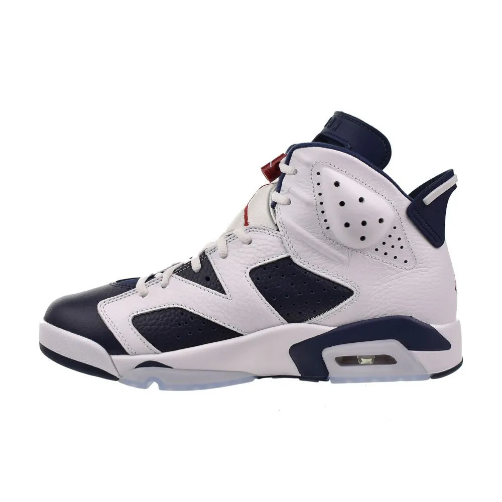 Air Jordan 6 Retro "Olympic" Men's Shoes White/Varsity Red/Midnight Navy ct8529-164