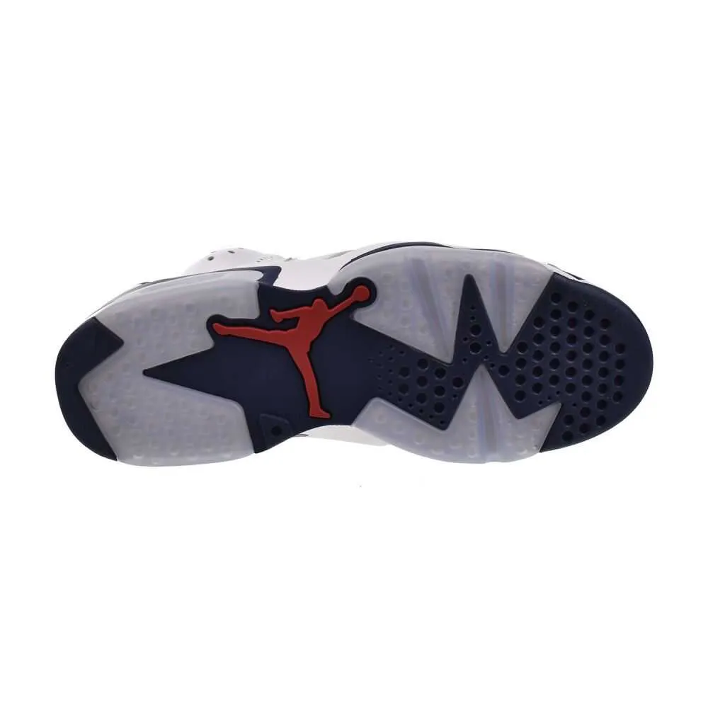 Air Jordan 6 Retro "Olympic" Men's Shoes White/Varsity Red/Midnight Navy ct8529-164