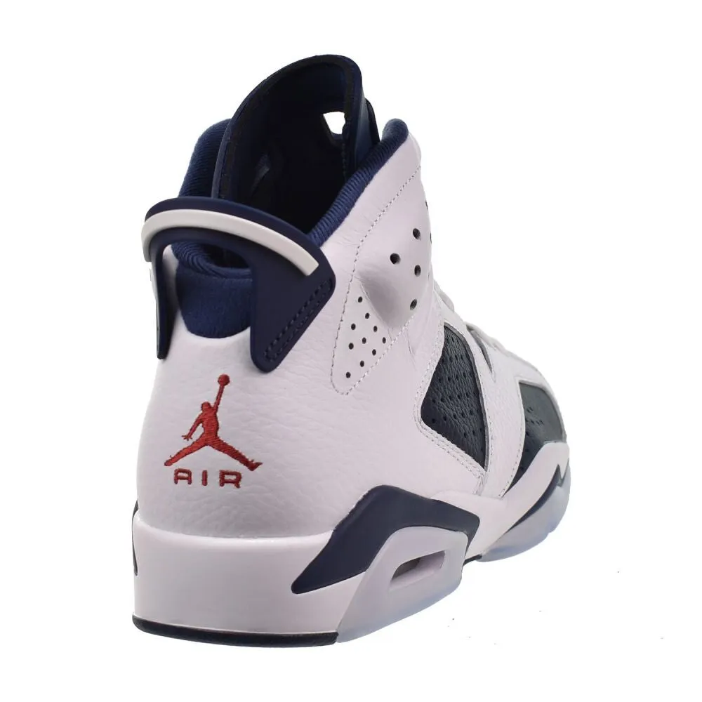 Air Jordan 6 Retro "Olympic" Men's Shoes White/Varsity Red/Midnight Navy ct8529-164