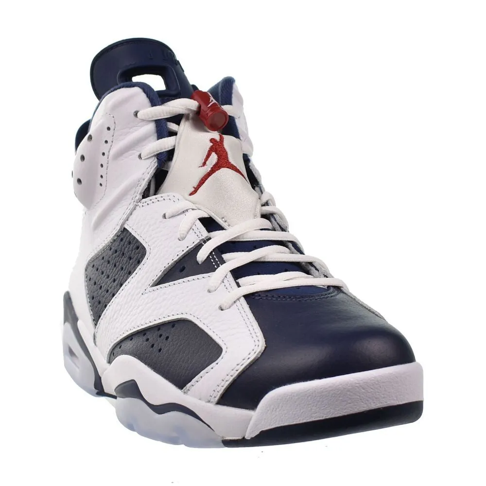 Air Jordan 6 Retro "Olympic" Men's Shoes White/Varsity Red/Midnight Navy ct8529-164