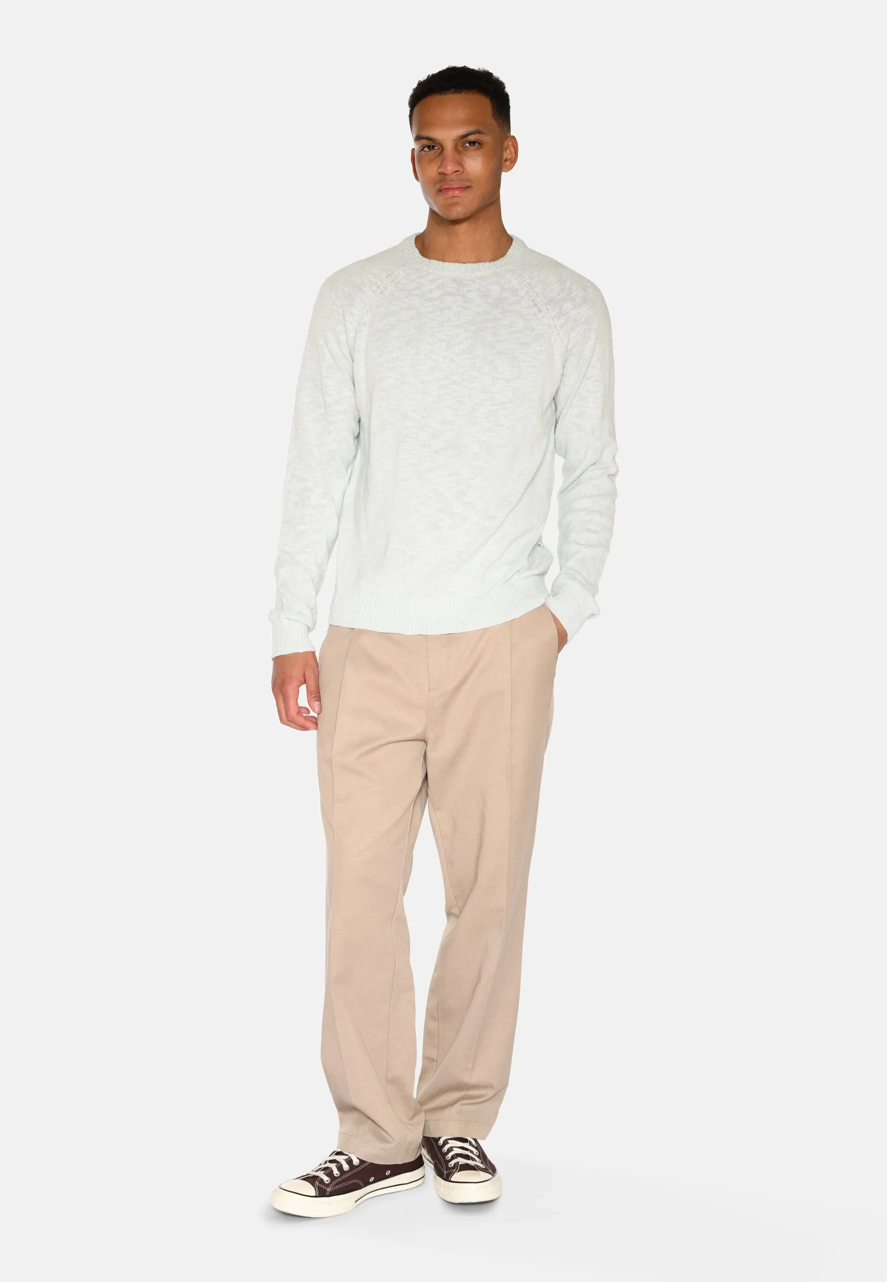 Alfredo reg jumper 4178 - Gray Mist