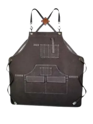 Apron  Heavy Duty Duck Canvas  - Dark Grey