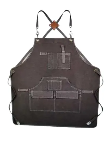 Apron  Heavy Duty Duck Canvas  - Dark Grey