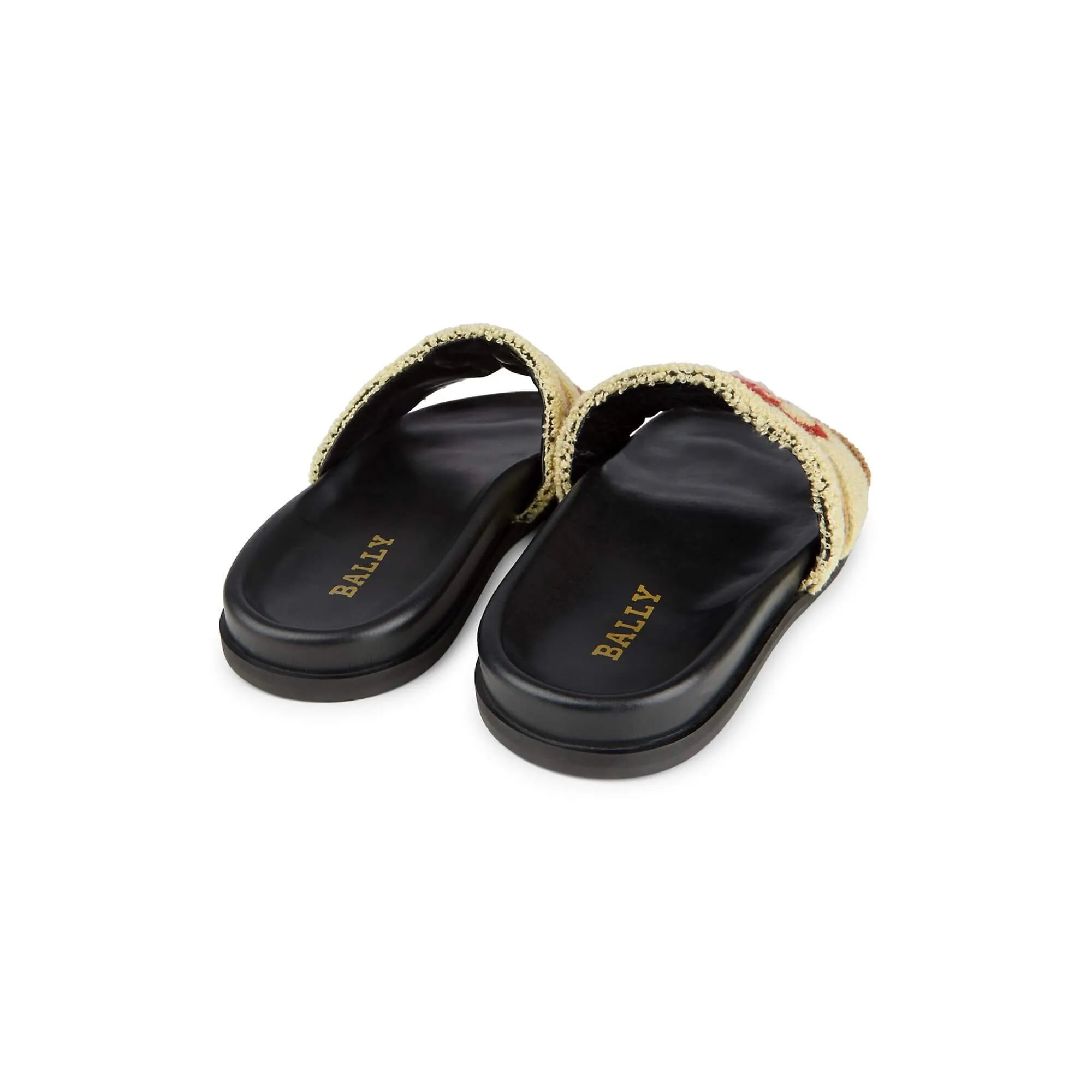 Bally Pool Men's 6226014 Ginger Cotton Slide Sandals US 7 MSRP $525