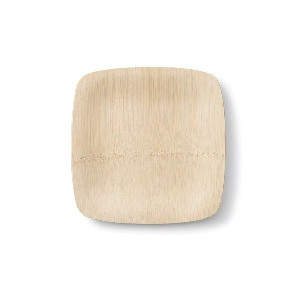Bambu®  Veneerware® Square Bamboo Plate - Pack of 25 (available in 5", 7", 9" and 11" size)