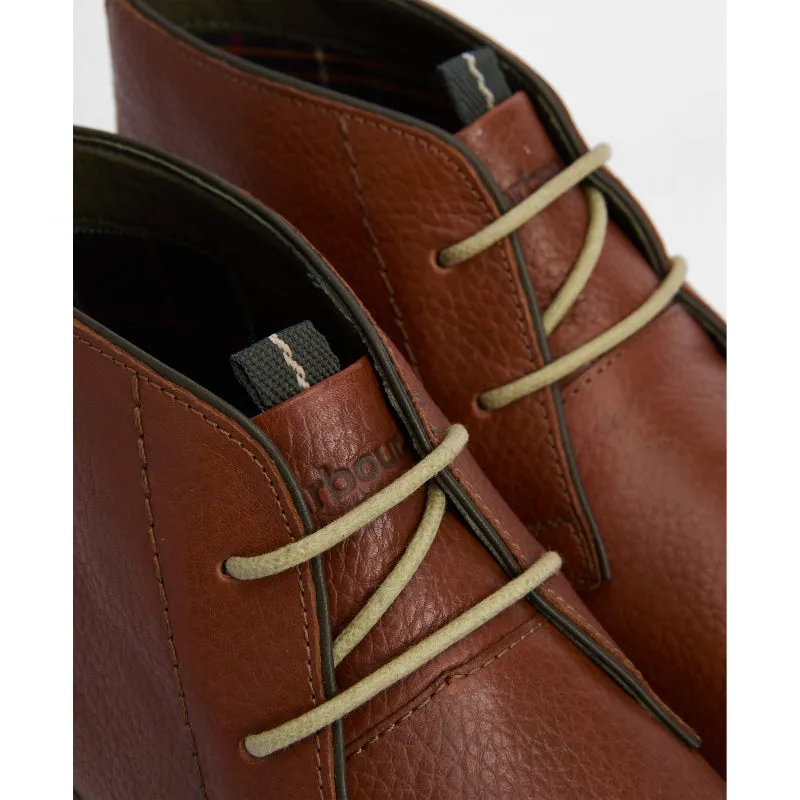 Barbour Readhead Mens Chukka Boot - Cognac