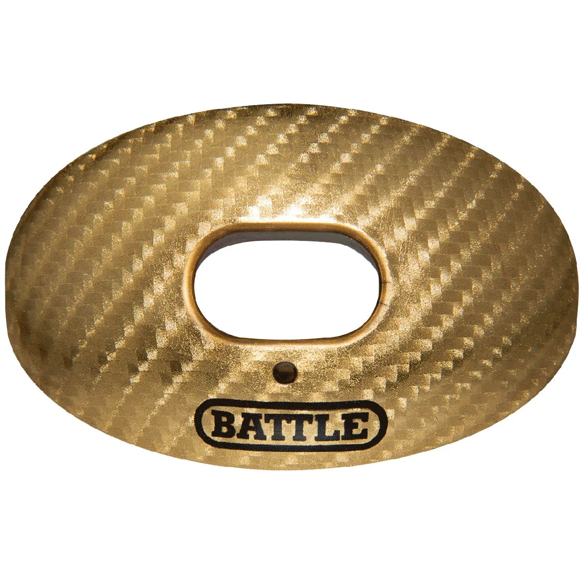 Battle Sports Carbon Chrome Oxygen Lip Protector Mouthguard with Strap