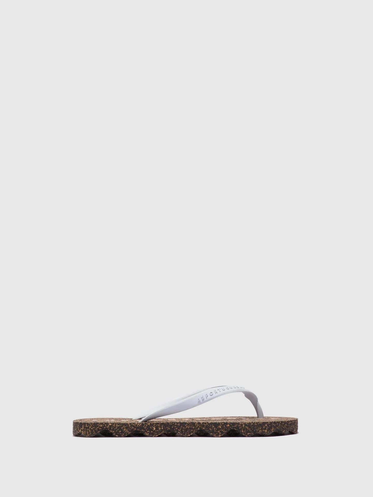 Beach Flip-Flops BASE White/Rubber Strap