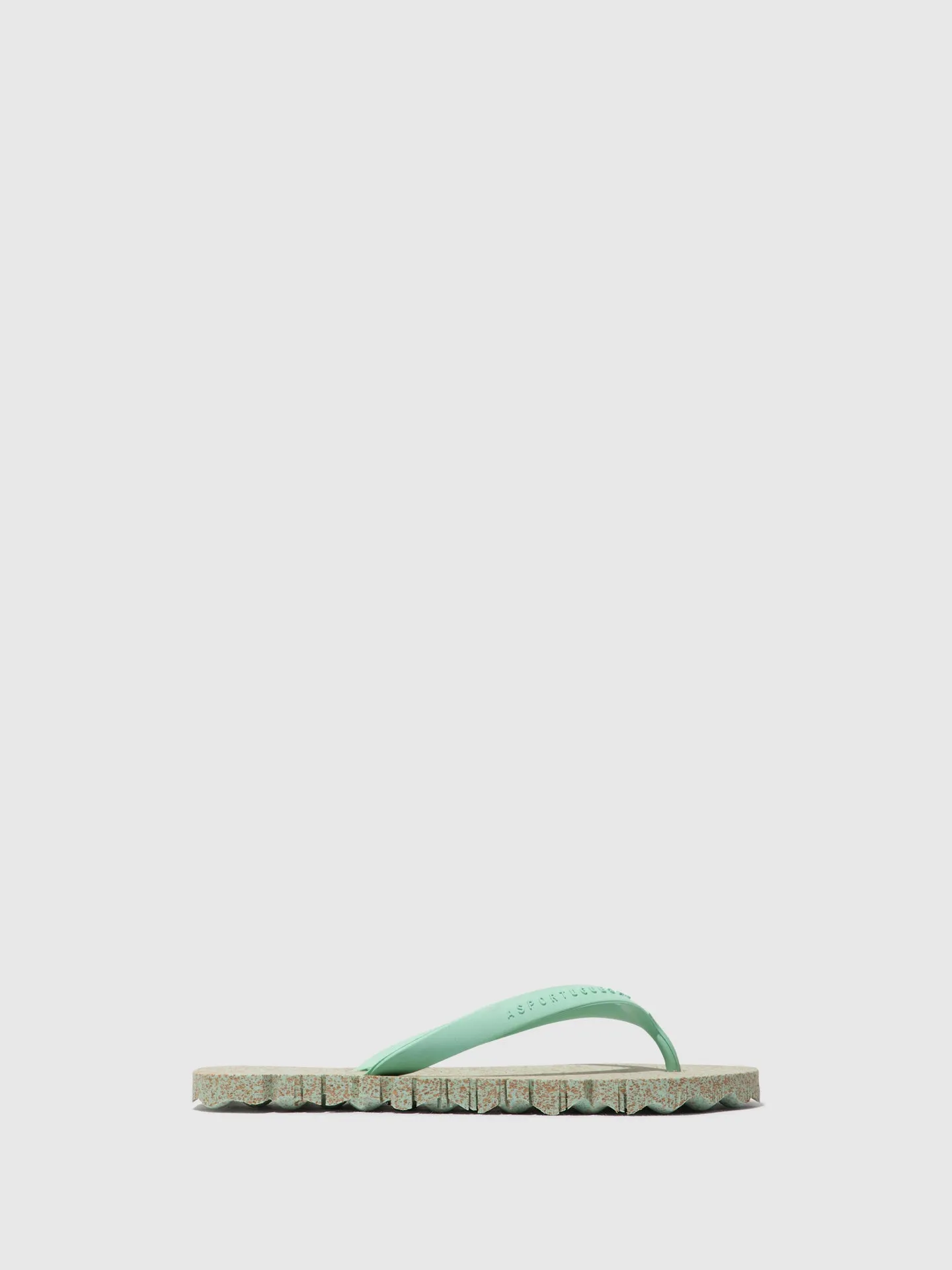 Beach Flip-Flops BUMPY Mint & mint strap