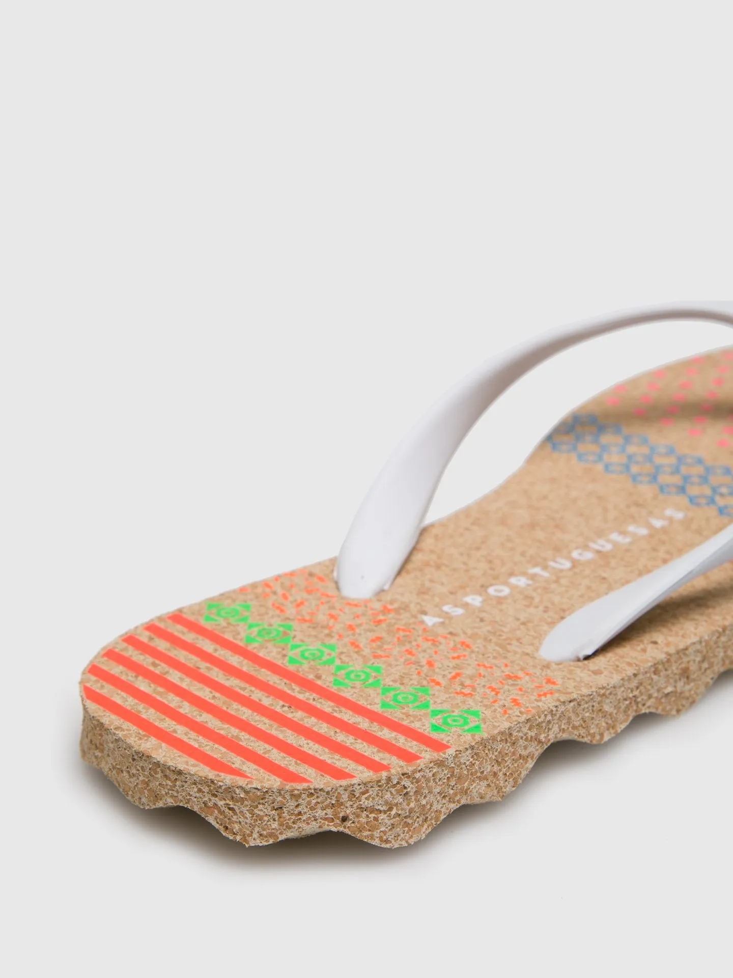 Beach Flip-Flops FLUO White