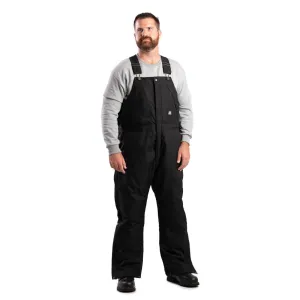Berne Icecap Men's Insulated Work Bib Overall NB834 - Black