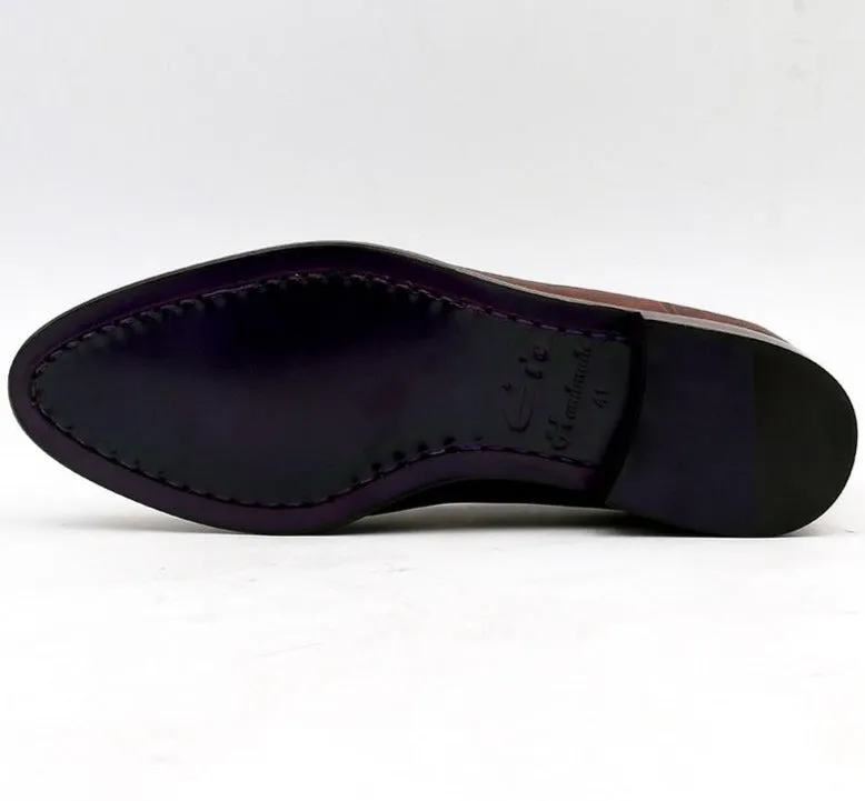 Bespoke Round Toe Men's Handmade Shoes