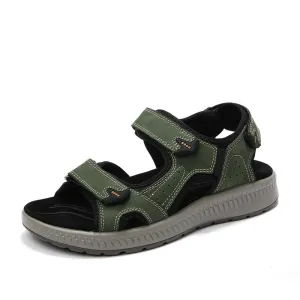 Big Size Summer Genuine Leather Men's Sandals