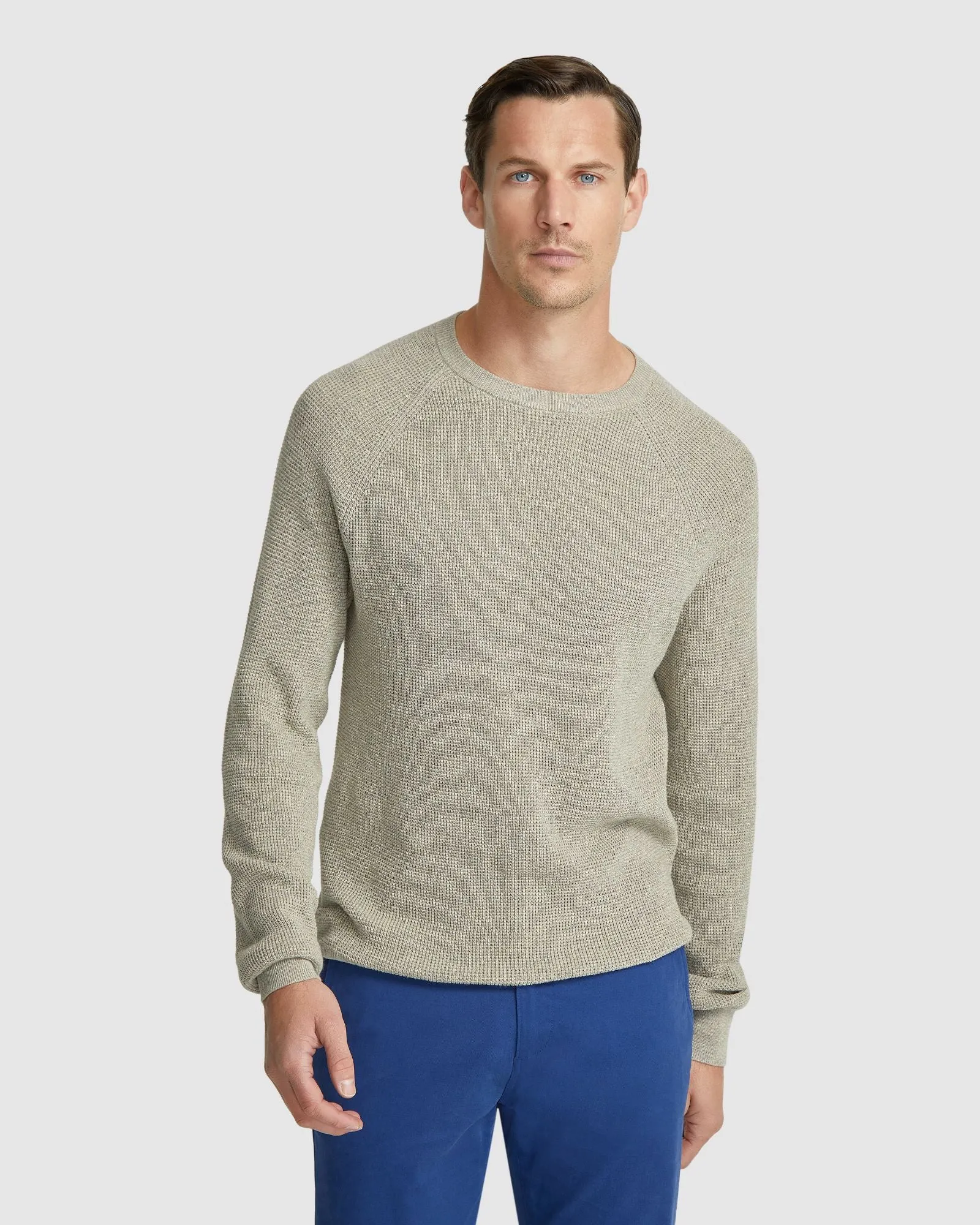 Billy Waffle Cotton Cashmere Knit