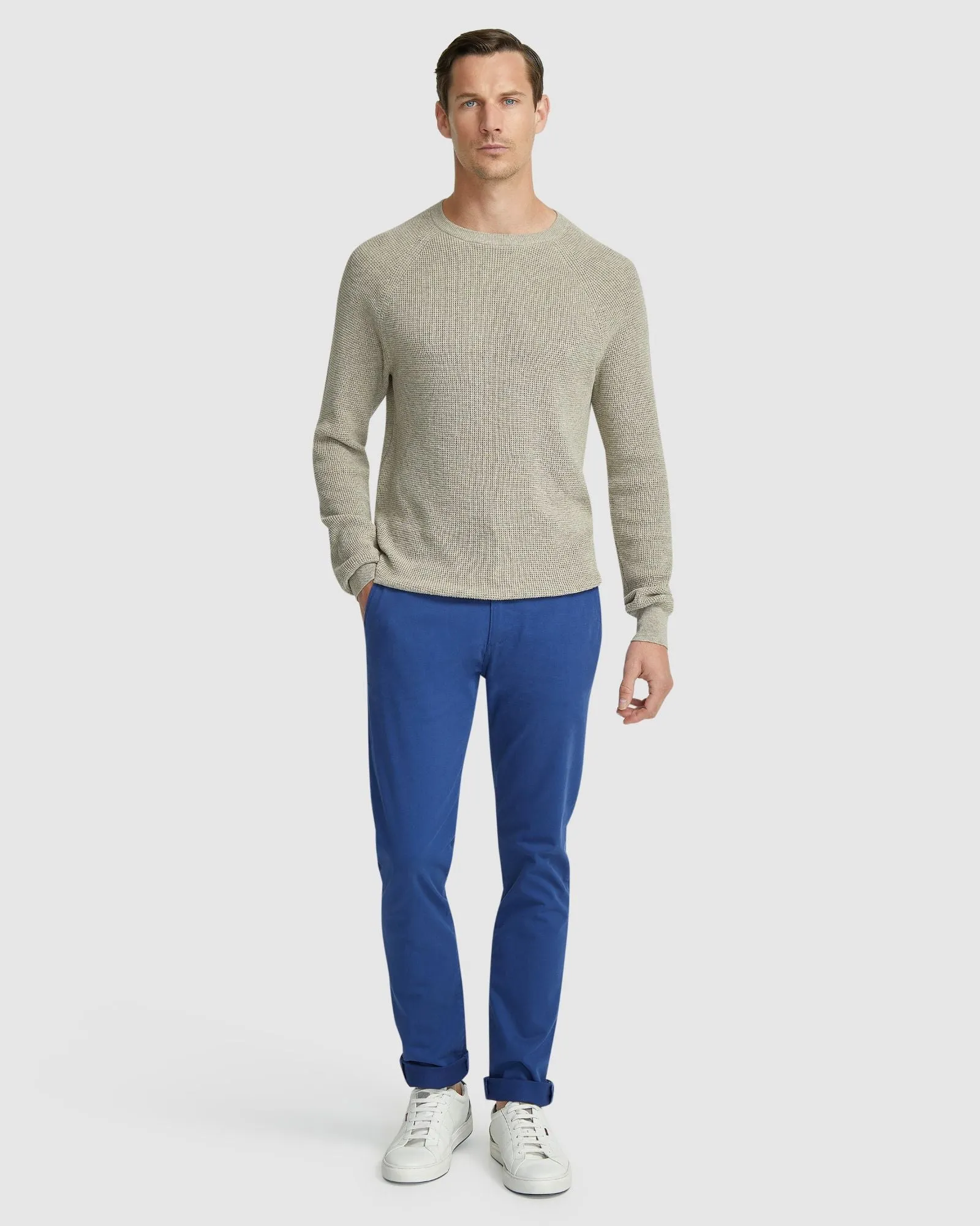 Billy Waffle Cotton Cashmere Knit