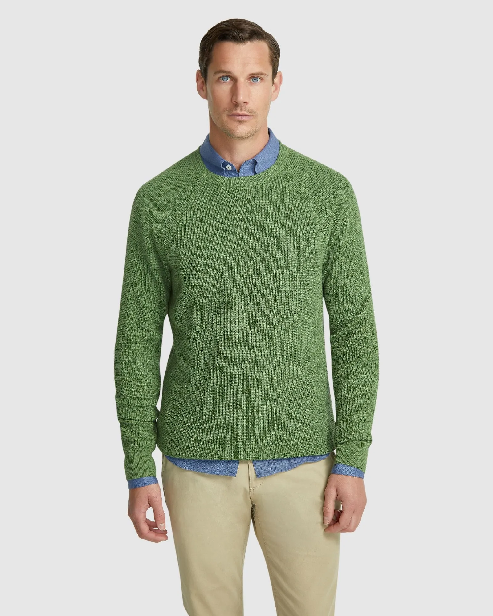 Billy Waffle Cotton Cashmere Knit