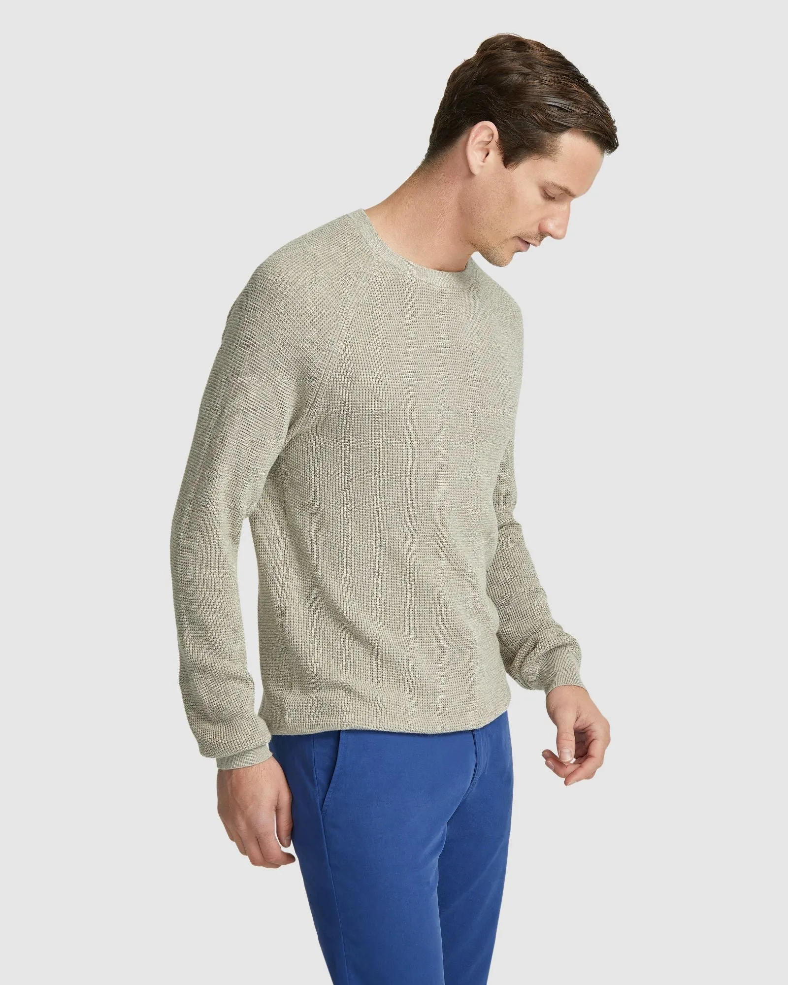 Billy Waffle Cotton Cashmere Knit