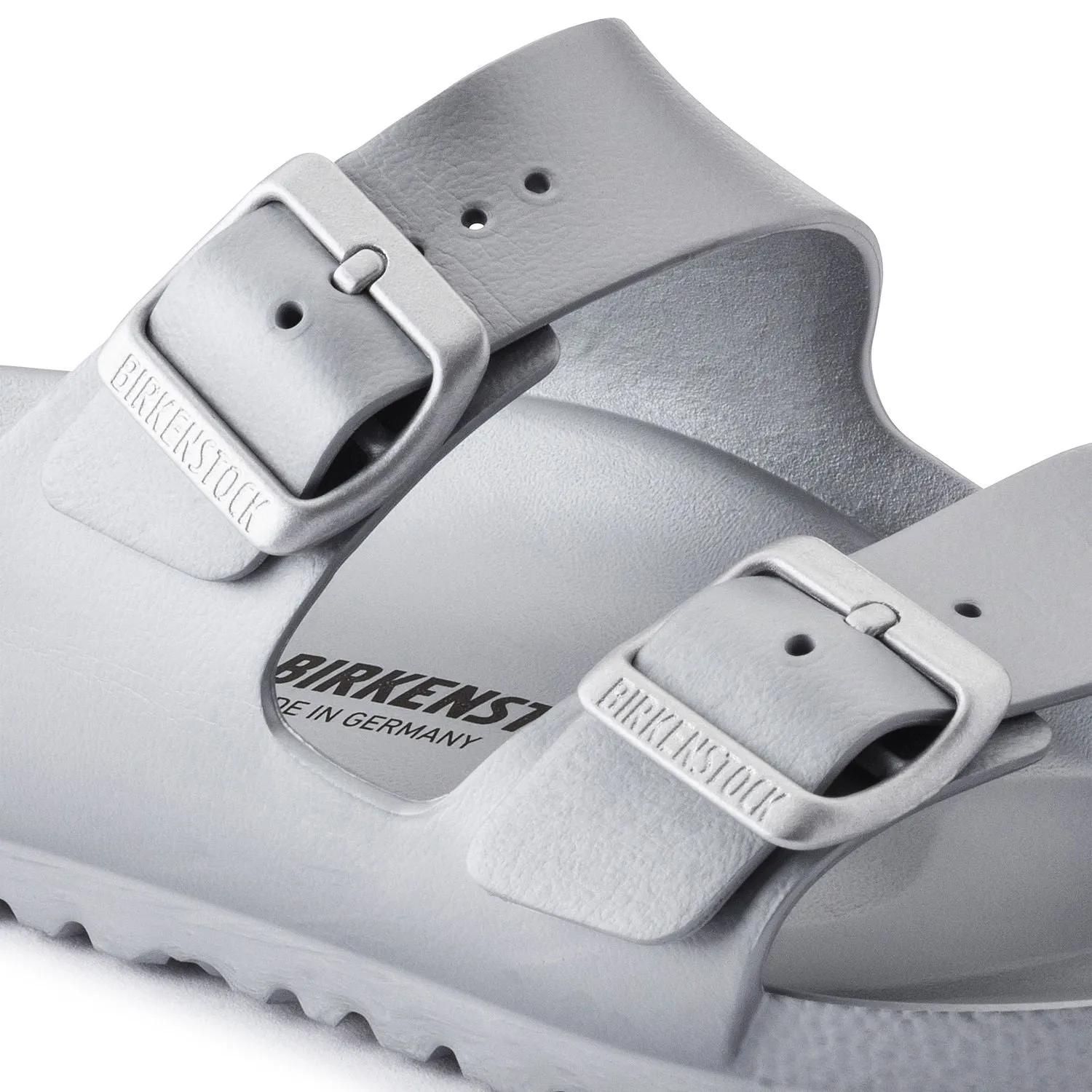 Birkenstock Arizona Essentials EVA Sandal - Metallic Sliver 1003491