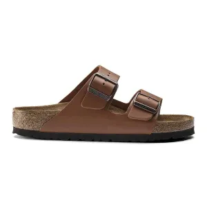 Birkenstock Arizona Natural Leather Sandals - Narrow - Ginger Brown
