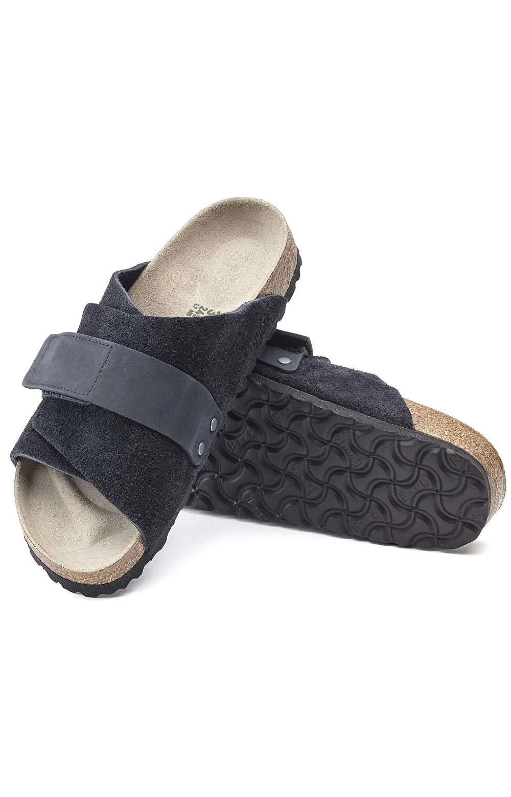 Birkenstock Kyoto Comfort Sandals Women’s Suede/Nubuck Midnight Elegance