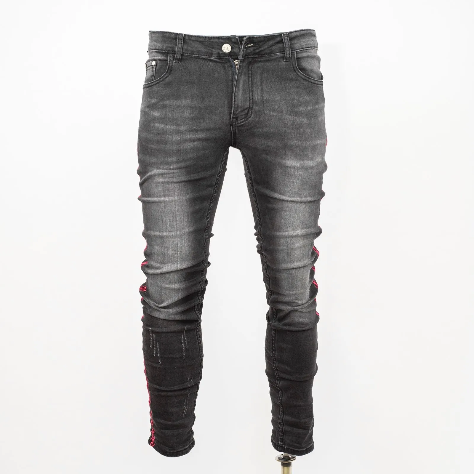 black skinny jeans