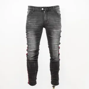 black skinny jeans