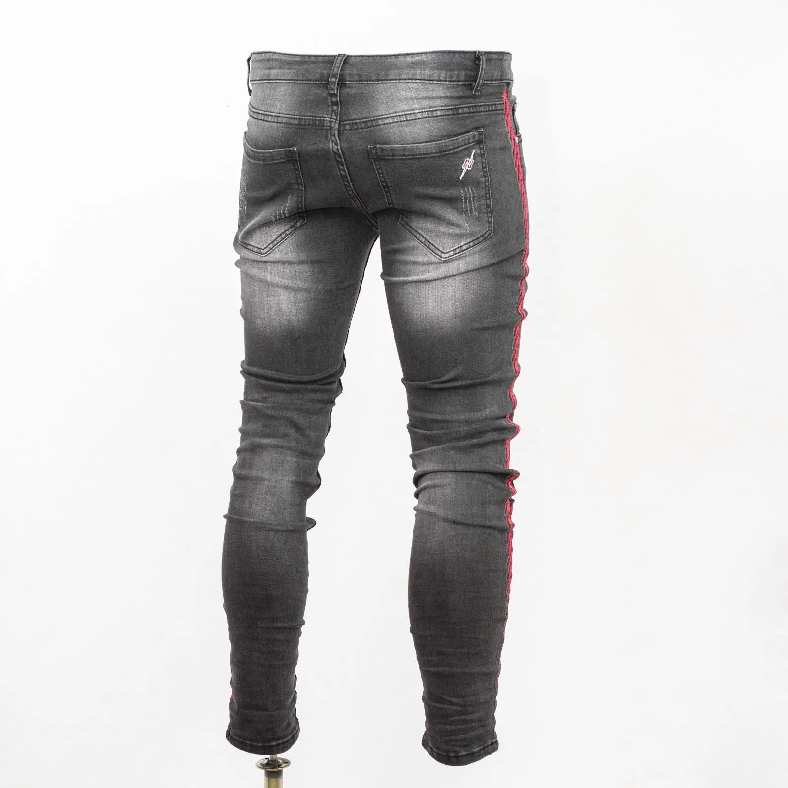 black skinny jeans