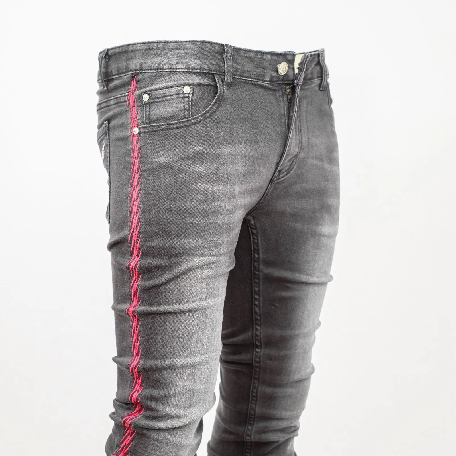 black skinny jeans