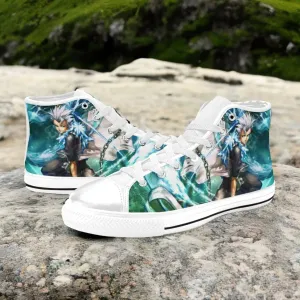 Bleach Toushirou Hitsugaya Shoes High Top Sneakers for Kids and Adults