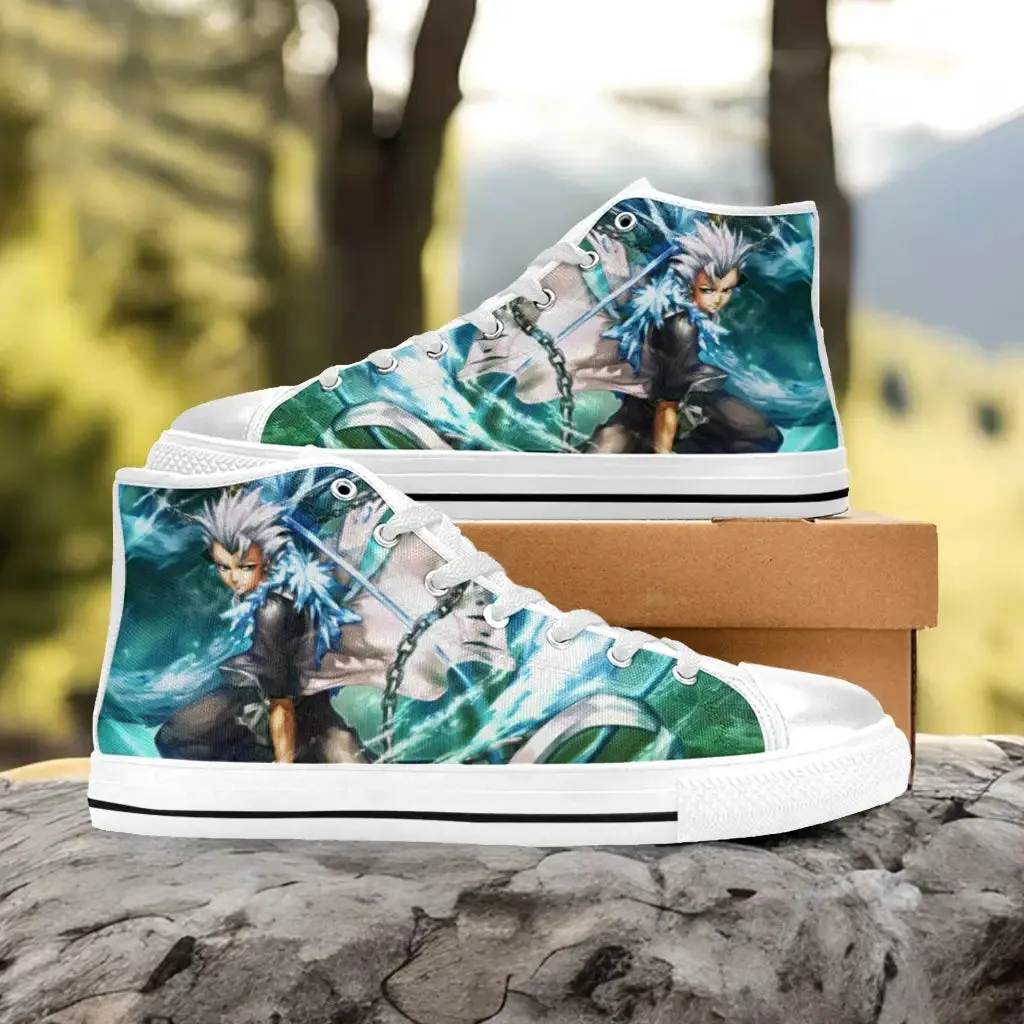 Bleach Toushirou Hitsugaya Shoes High Top Sneakers for Kids and Adults