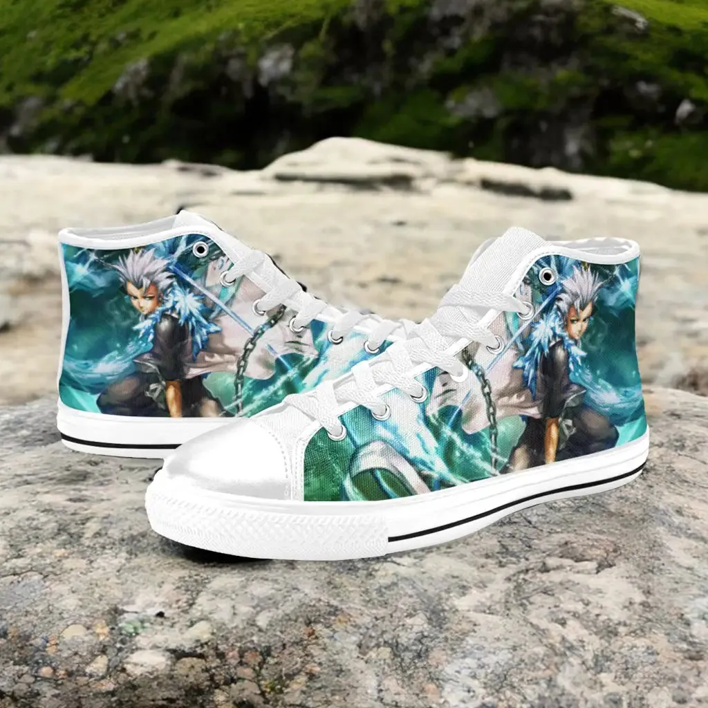 Bleach Toushirou Hitsugaya Shoes High Top Sneakers for Kids and Adults