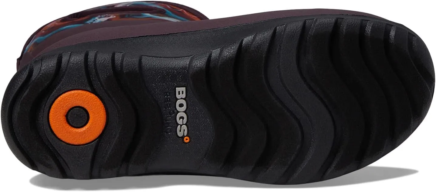 BOGS Women's Neo-Classic Mid Glossy Abstract Snow Boot