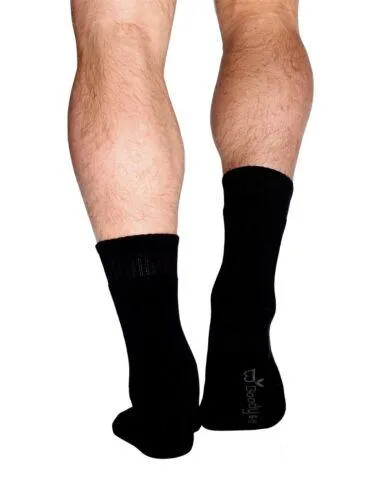 Boody Mens Work Sock Black 6-11