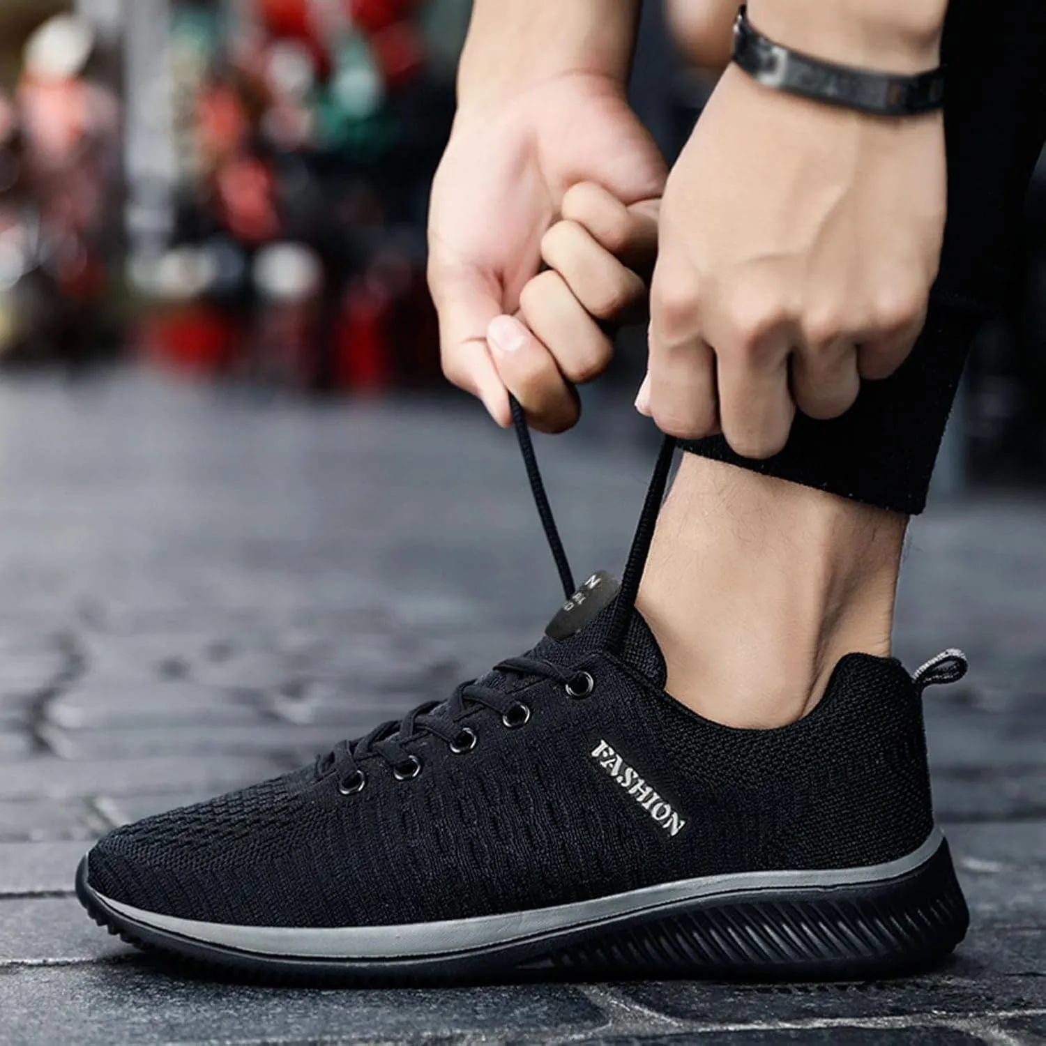 BORAMAX Sneakers Business Fashion SneakerMen's Fashion Sneakers Memory Foam Casual Shoes for Men Retro Oxford Sneaker