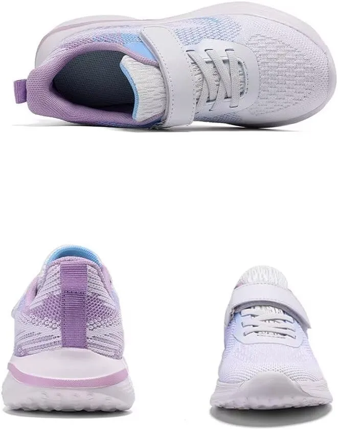 Boys Girls Kids Sneakers Lightweight Athletic Running Walking Tennis Shoes