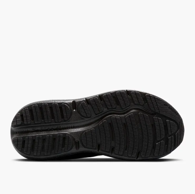 Brooks Men's Ghost Max 2 Sneaker Black/Black/Ebony