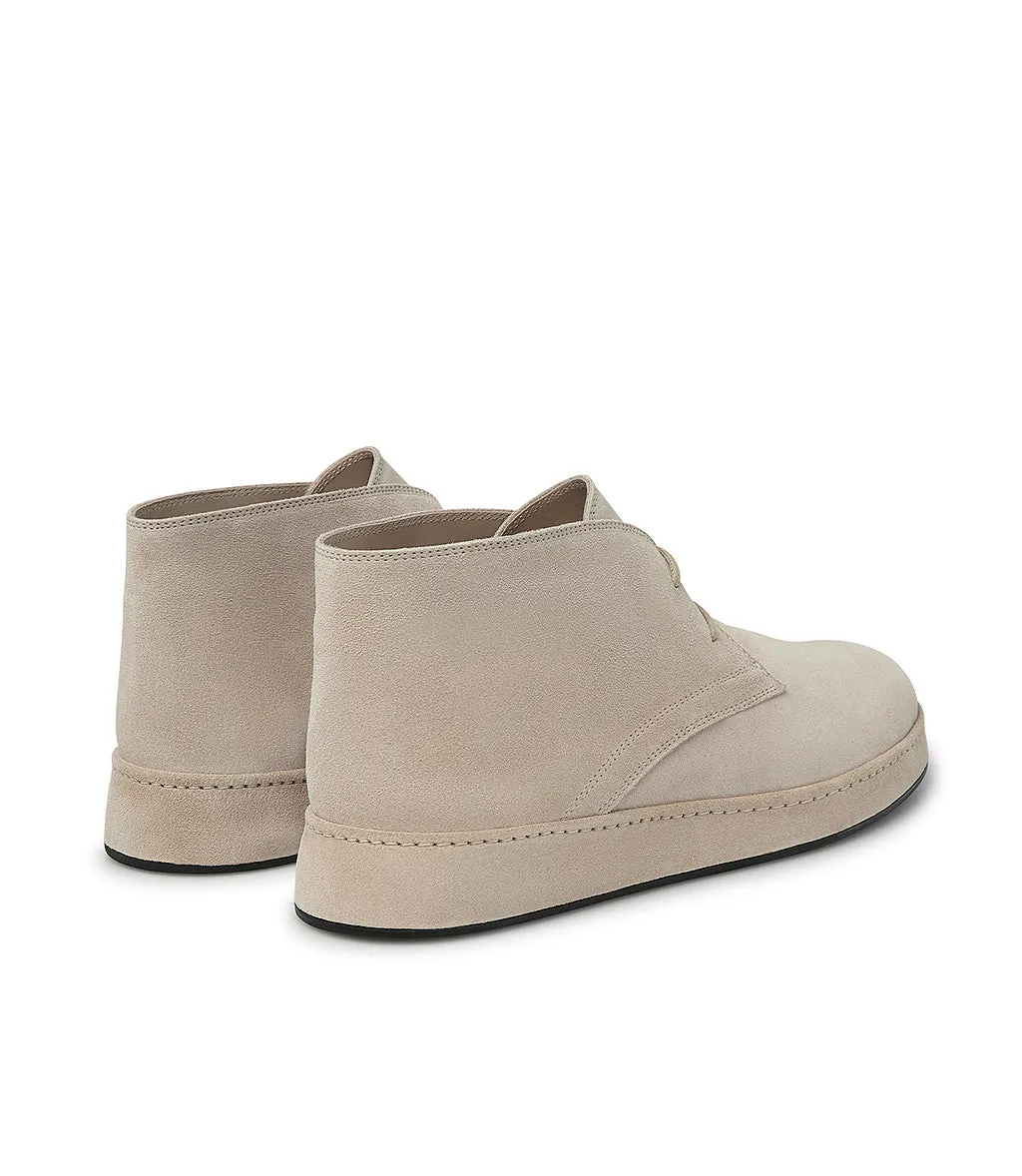 Butter velour chukka boots
