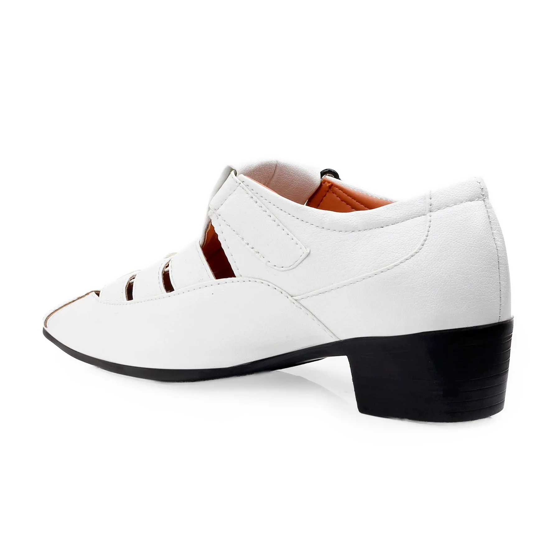 Bxxy Men's 2 inch Height Increasing Formal Roman Sandals