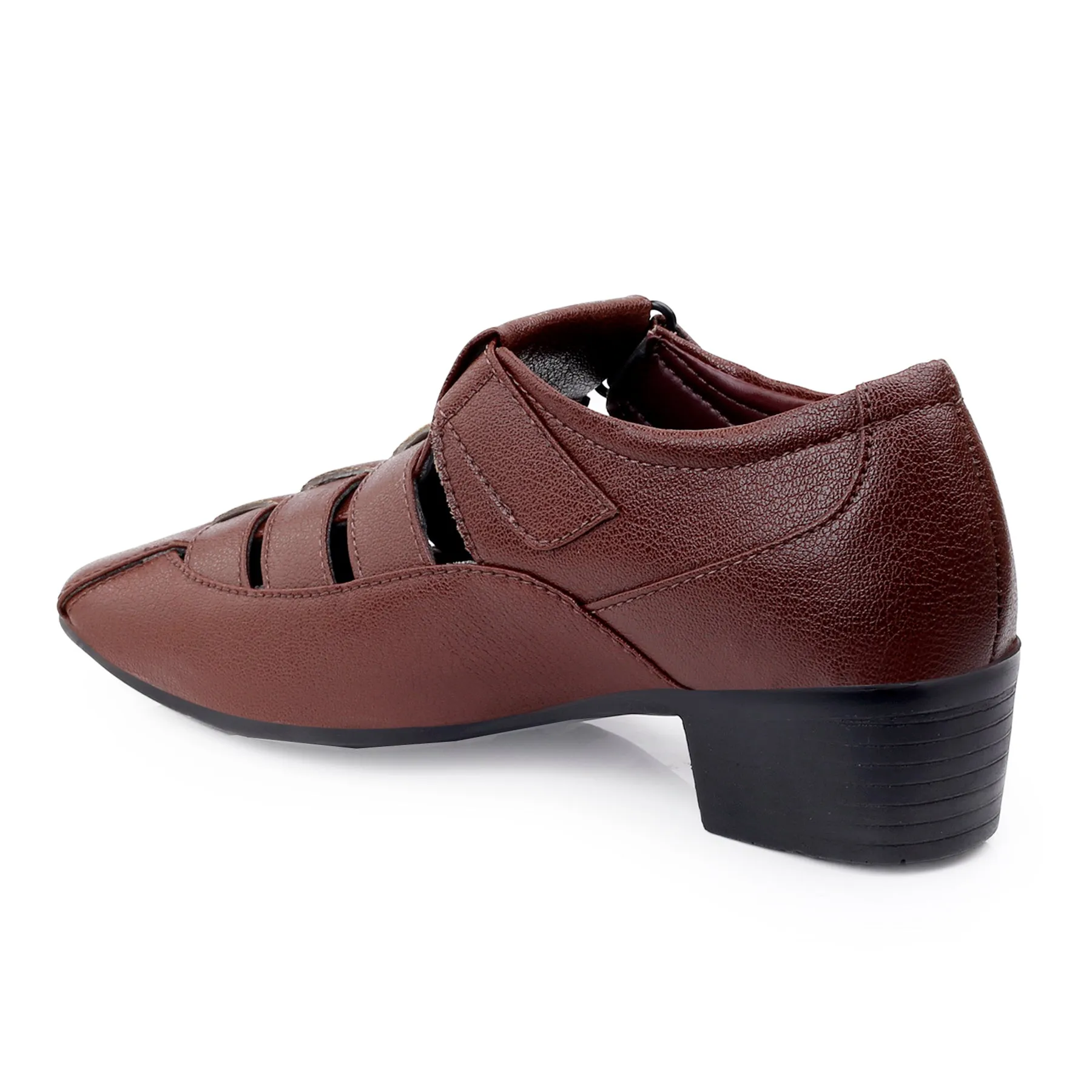 Bxxy Men's 2 inch Height Increasing Formal Roman Sandals