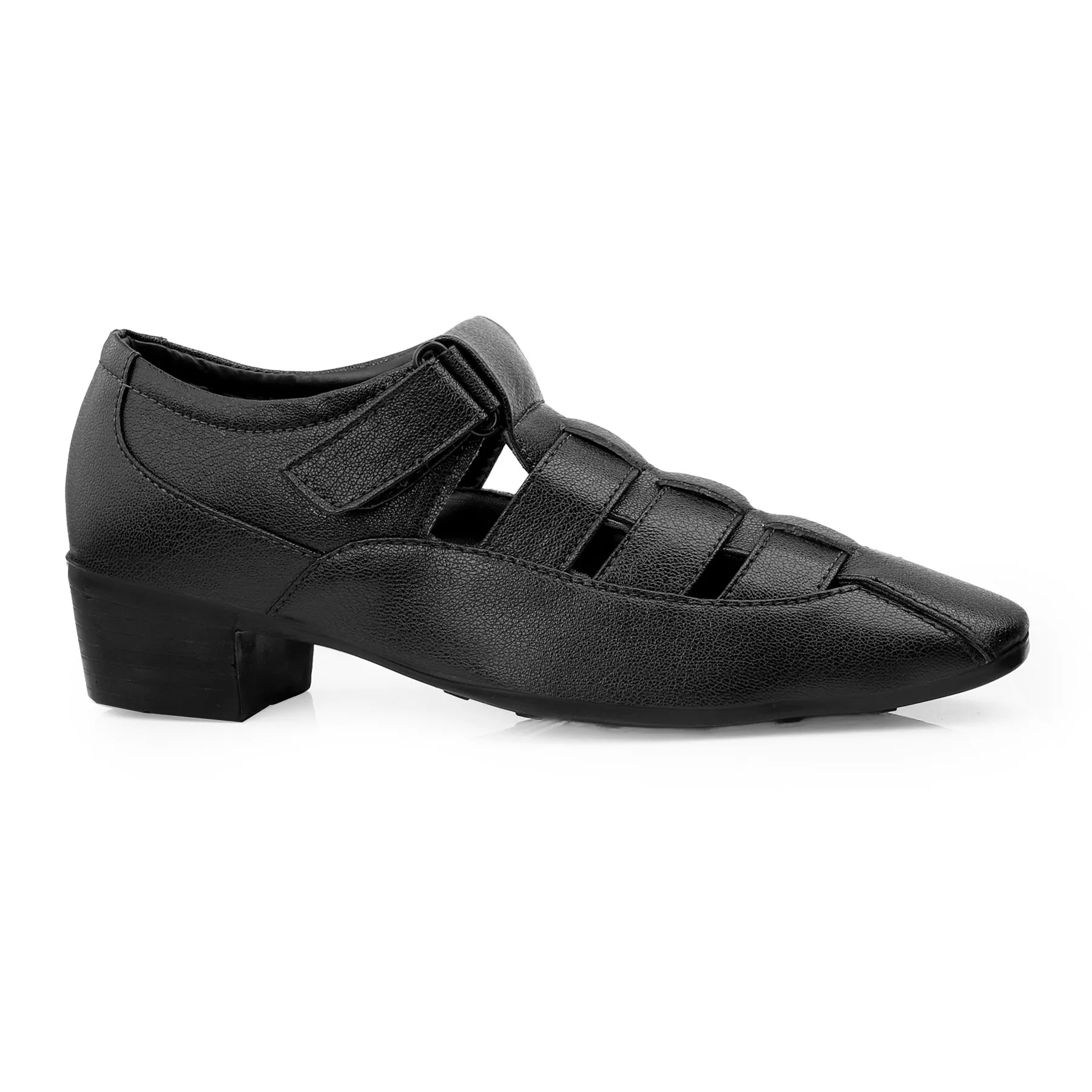 Bxxy Men's 2 inch Height Increasing Formal Roman Sandals