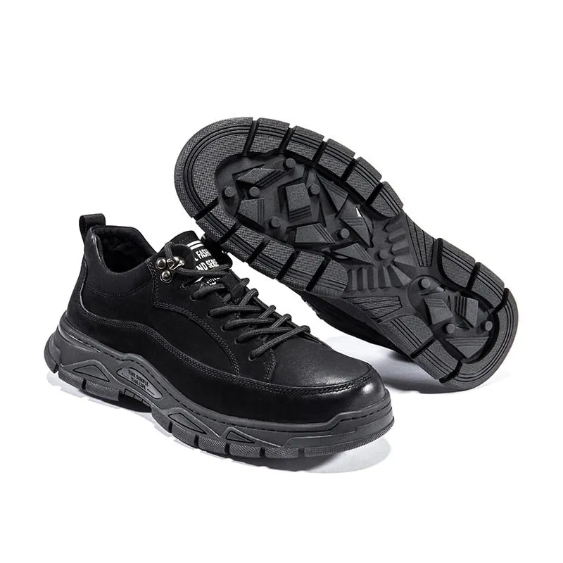 CAMEL Men's Genuine Leather Shoes Men Fashion Casual Sports Shoes