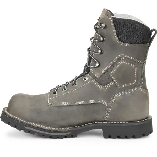 Carolina Men's Pitstop 8" Comp Toe Waterproof Work Boot - Black - CA8532