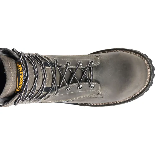 Carolina Men's Pitstop 8" Comp Toe Waterproof Work Boot - Black - CA8532