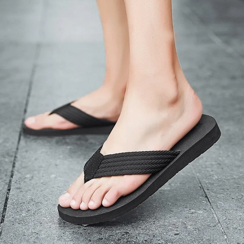 Casual Style Comfy Beach Slippers